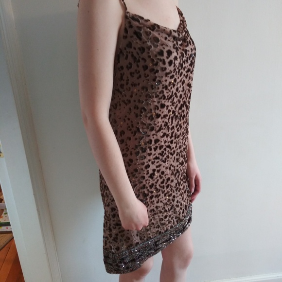 NWT Haute Hippie Sahara Beaded Velvet Dress - Picture 5 of 6